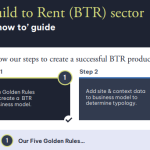 Picture of an infographic showing how to develop a successful BTR scheme